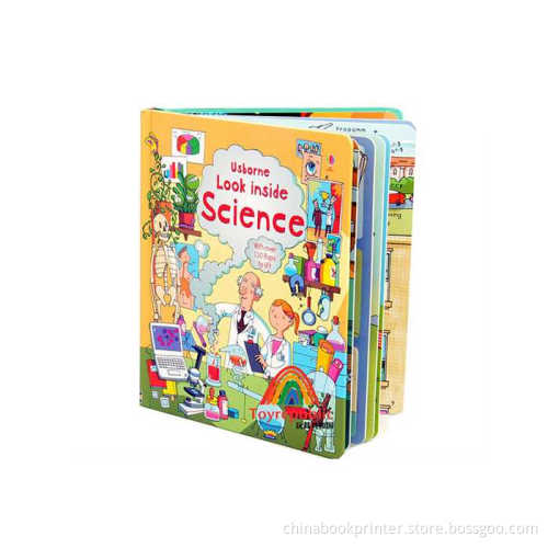 Art Paper Colorful UV Childrens Book Printing Services